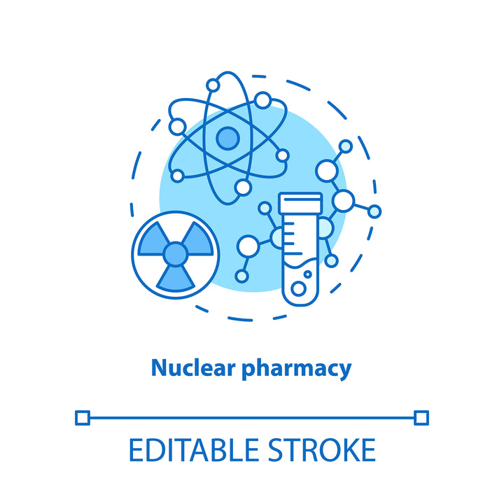Pharmacy concept icons bundle