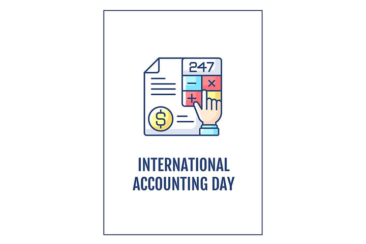 Accounting profession promotion greeting cards