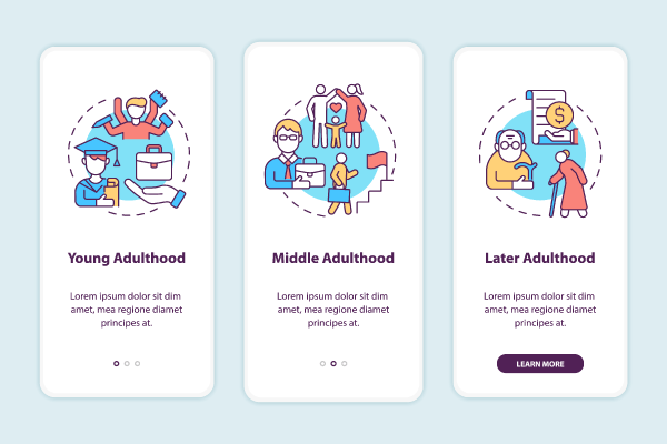 Adulthood Onboarding App Page Bundle