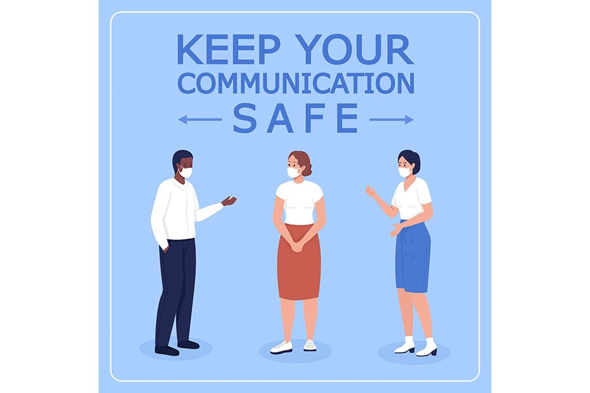 After covid social media cards mockup set