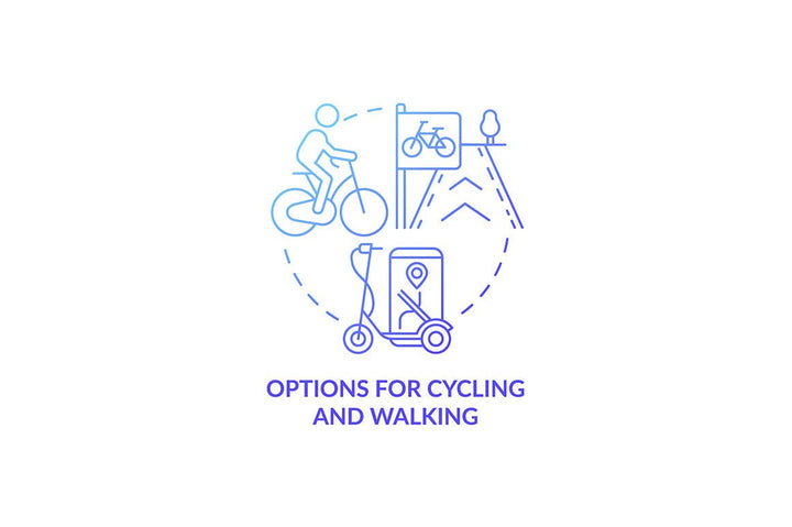 Air pollution prevention concept icons bundle