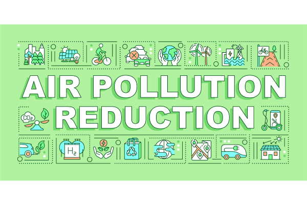 Air Pollution Reduction Banners Bundle