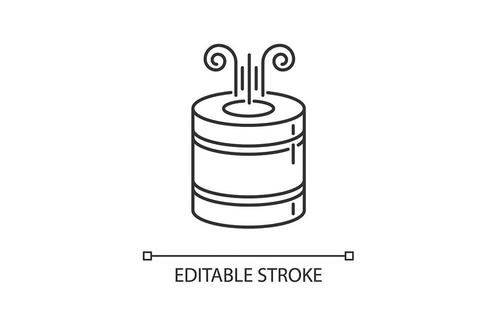 Air Purifiers, Humidifiers Icons Set