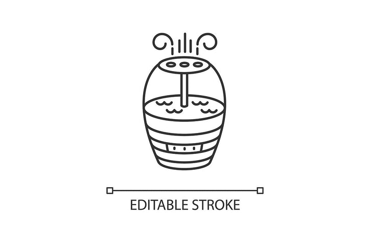 Air Purifiers, Humidifiers Icons Set