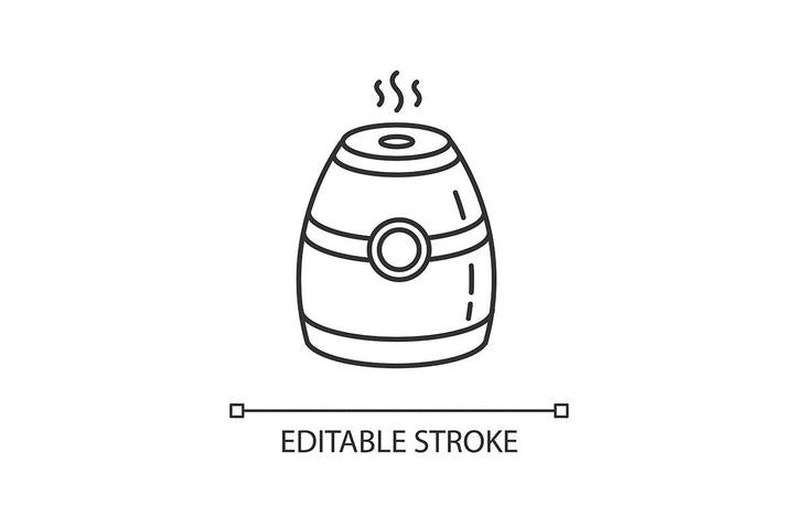 Air Purifiers, Humidifiers Icons Set