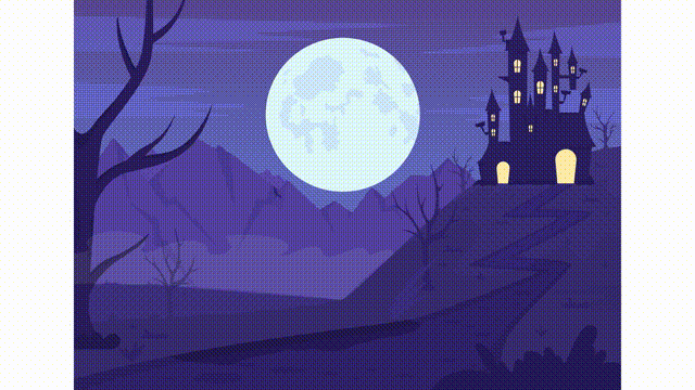 Haunted House Animated Gifs
