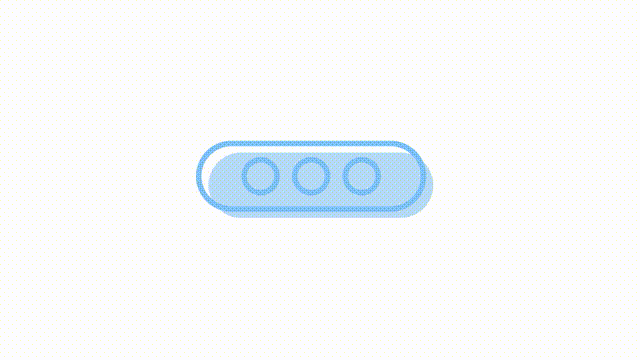 Animated indicators icon. Monitoring status, level. Full sized flat element 4k video footage with alpha channel. Pastel blue color contour illustration for motion graphic design and animation