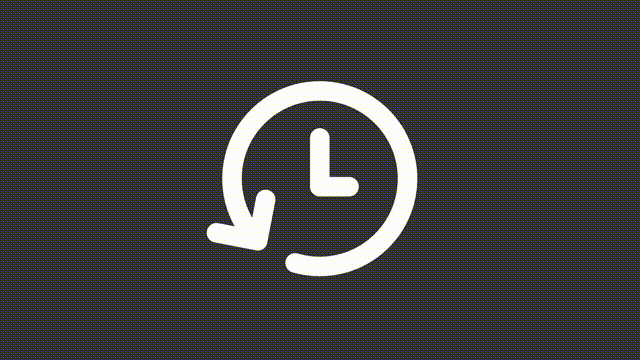 Animated loading white line ui icon. Software upgrade timing. Seamless loop 4k video with alpha channel on transparent background. Isolated user interface symbol motion graphic design for night mode