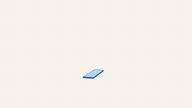 Animated phone notification element. Temporary distractions from smartphone. Flat cartoon style HD video footage with alpha channel. Color illustration on transparent background for animation