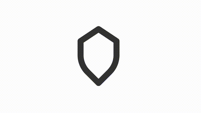 Animated protected linear ui icon
