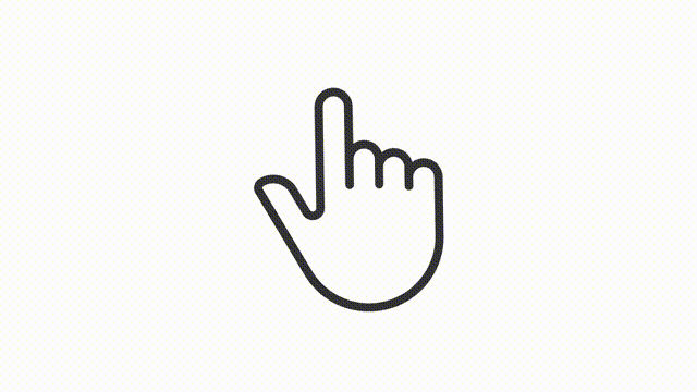 Animated rotation linear icon