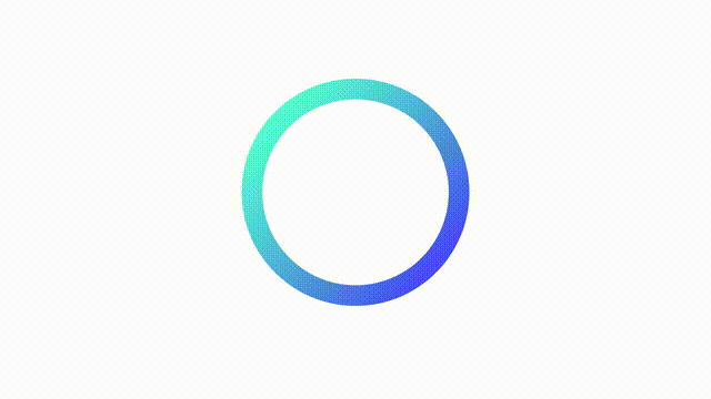 Animated user pic gradient ui icon