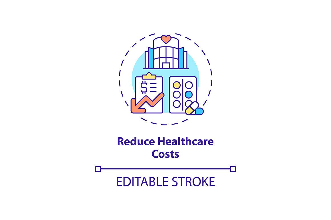 Annual Checkup Concept Icons Bundle