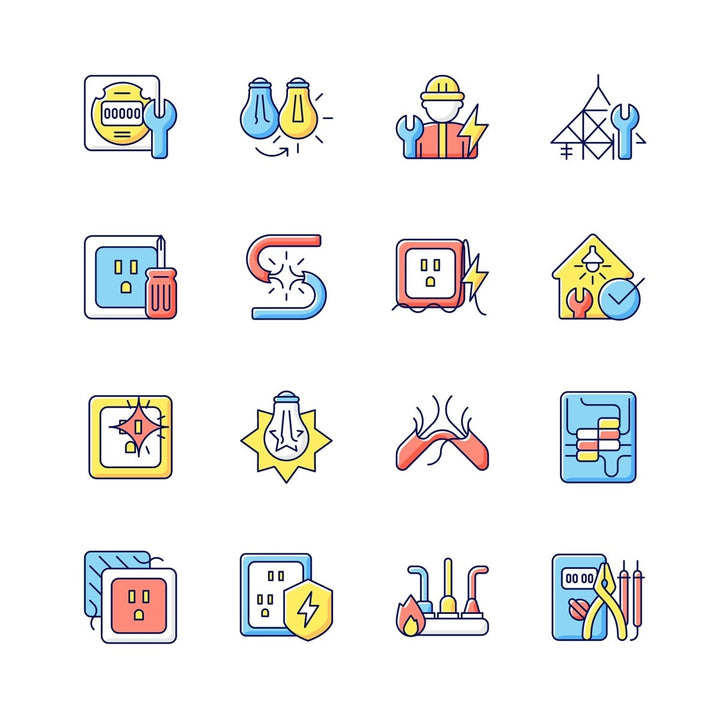 Asia Travel Icons bundle