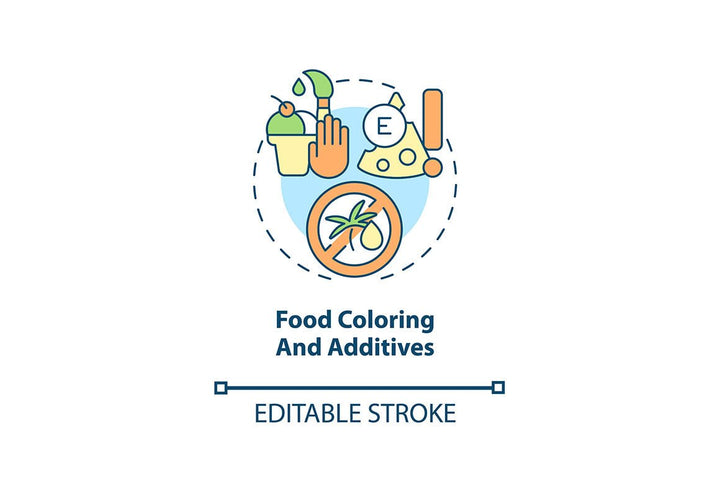 Attention deficit and hyperactivity disorder concept icons bundle
