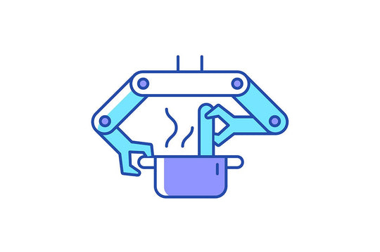 Automation RGB color icons set