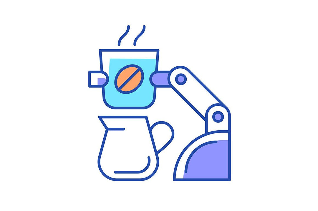 Automation RGB color icons set