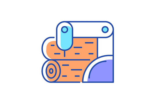 Automation RGB color icons set