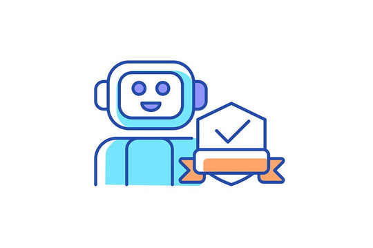 Automation RGB color icons set