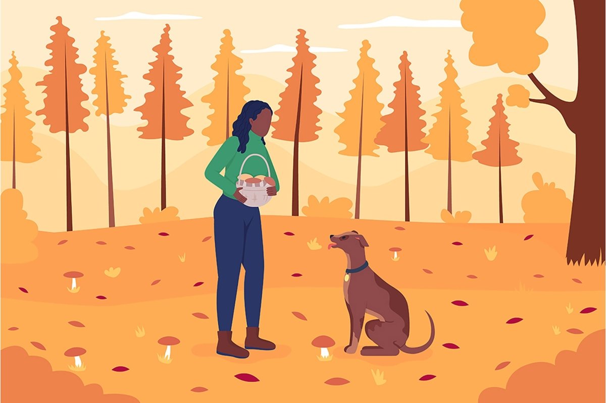 Autumn activities for couples character bundle