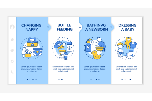 Baby Care Onboarding Templates Bundle