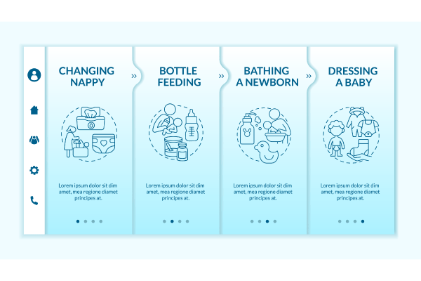 Baby Care Onboarding Templates Bundle