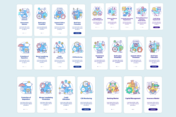 Bank Regulation App Page Bundle