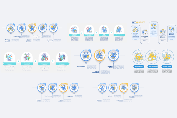 Bank Regulation Infographic Templates