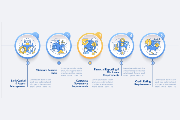 Bank Regulation Infographic Templates