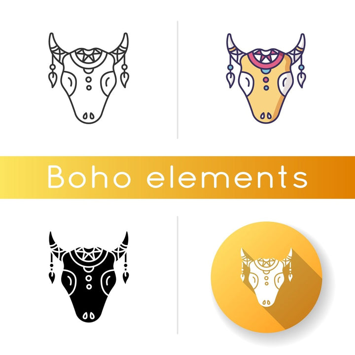 Boho icons bundle