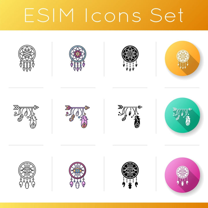 Boho icons bundle