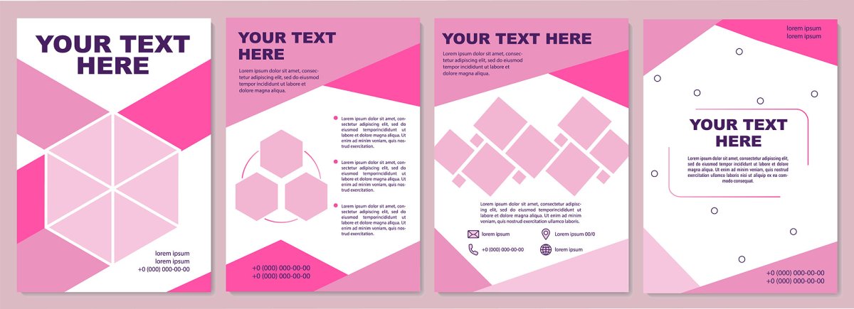 Brochure and newsletter template bundle