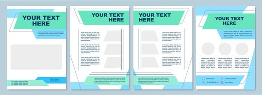 Brochure and newsletter template bundle