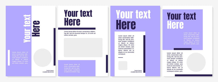 Brochure and newsletter template bundle