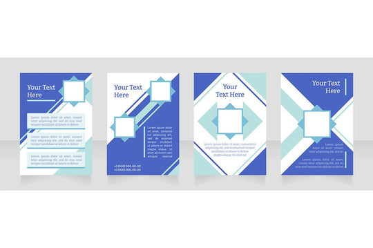 Brochure template layout design bundle