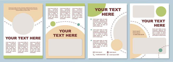 Brochure templates bundle