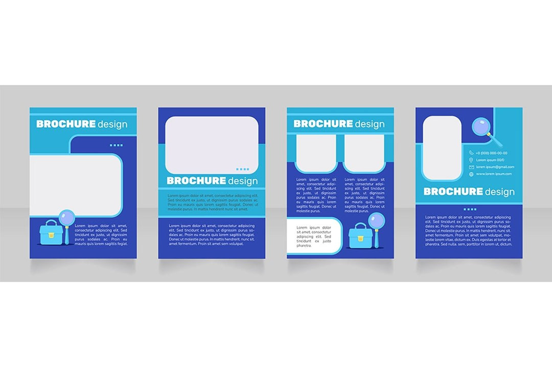 Build career brochure design bundle