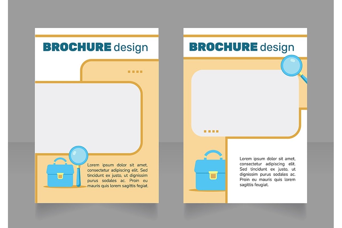 Build career brochure design bundle