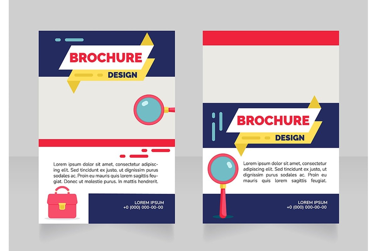 Build career brochure design bundle