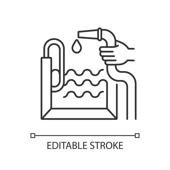 Building and repair house linear icons set