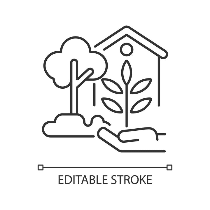 Building and repair house linear icons set