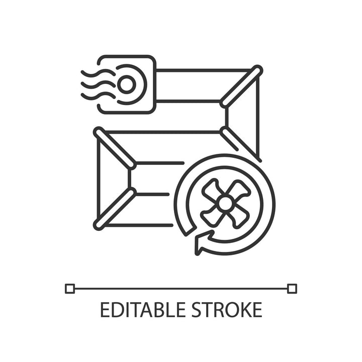 Building and repair house linear icons set