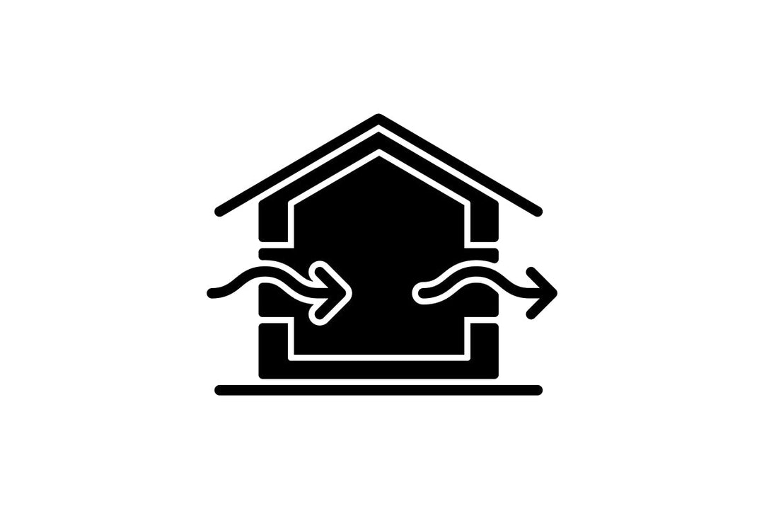 Building safety requirements black glyph icons set on white space