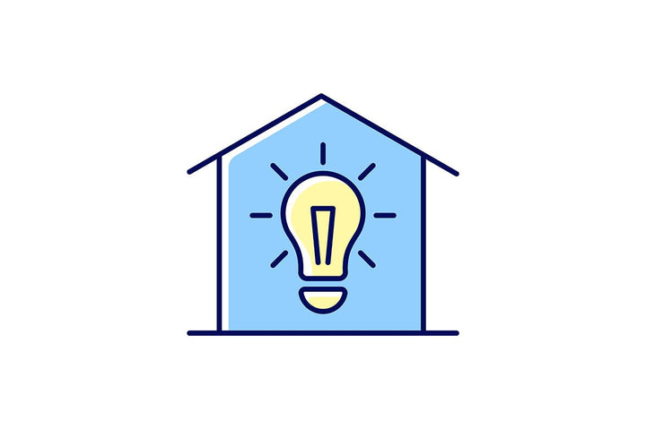 Building safety requirements RGB color icons set