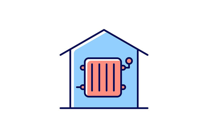 Building safety requirements RGB color icons set