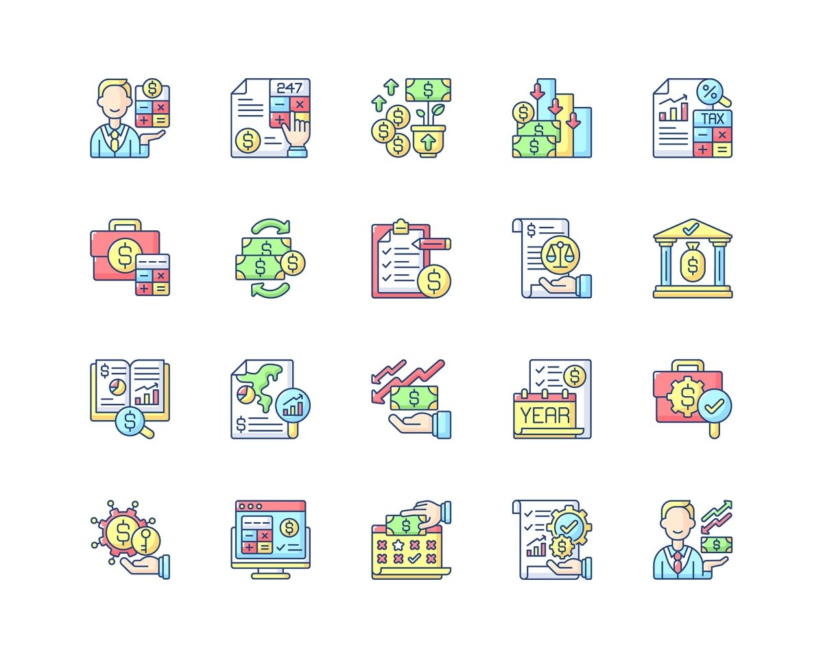 Business icons bundle