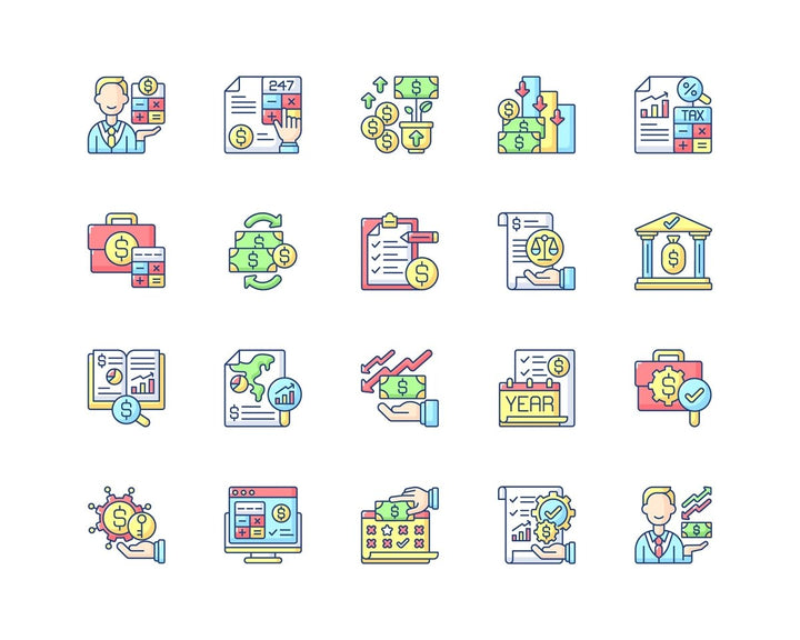 Business icons bundle