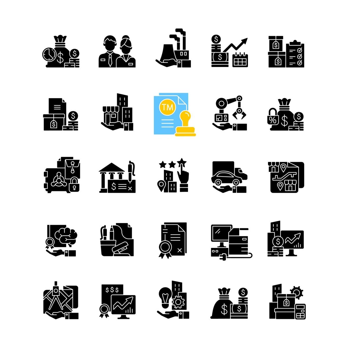 Business icons bundle