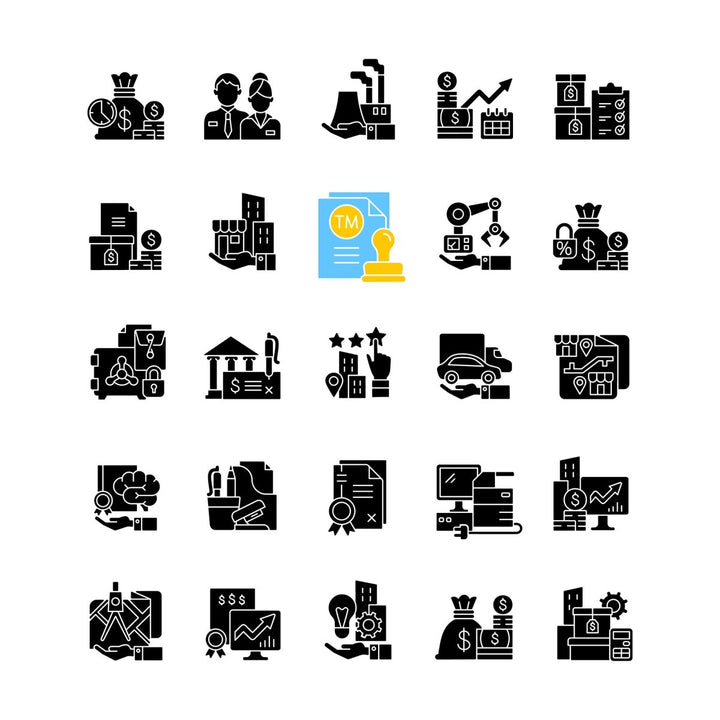 Business icons bundle