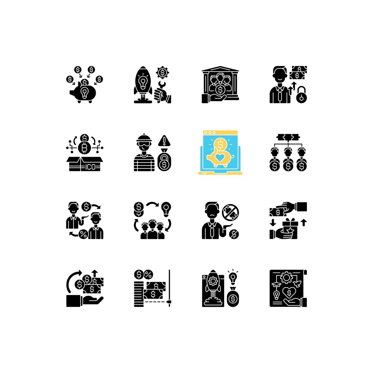 Business icons bundle
